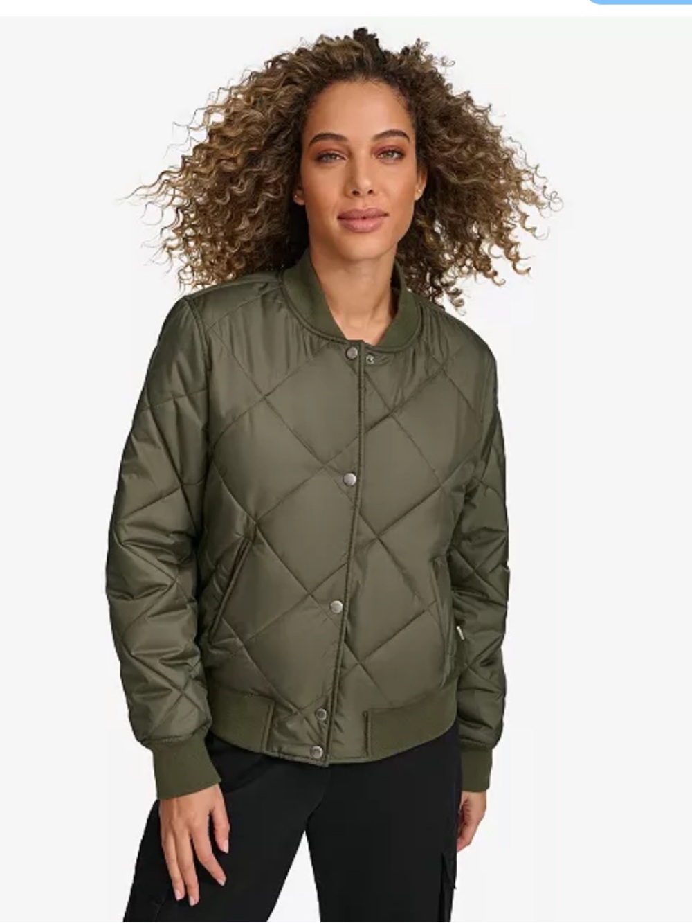 Levi's NWT SZ XL
Women's Regular Diamond Quilted Sherpa Lined Bomber Jacket